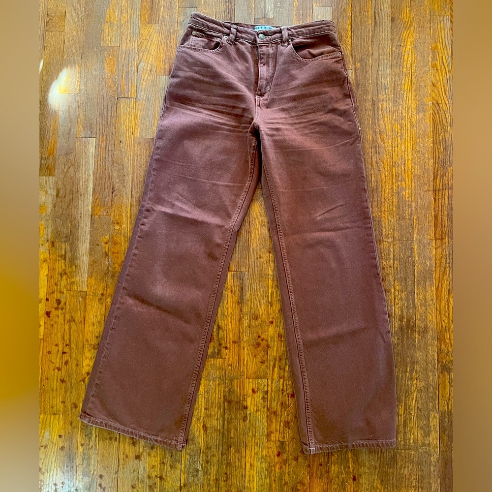 We the free Wide leg brown jeans